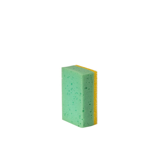 Kombi-Schwamm grün/gelb 130x80x45mm